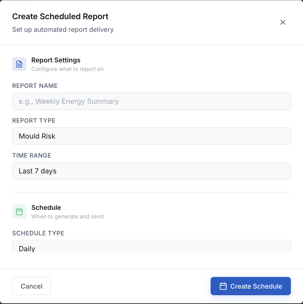 Smart platform desktop dashboard integrating with existing property management systems